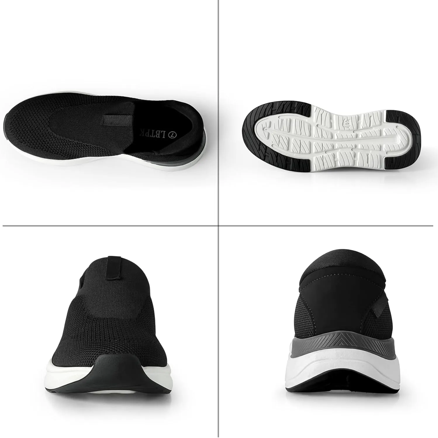 Walking Shoes for Women- Lightweight, Slip On, Breathable Sneakers for Running, Walking, Jogging, Gym