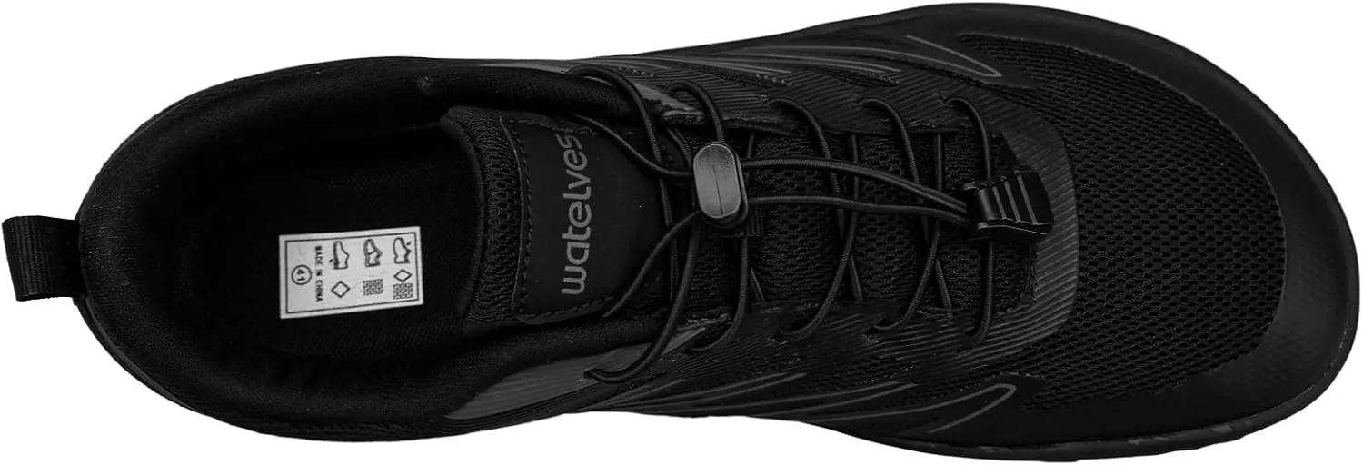 WateLves Barefoot Shoes Men Women Wide Width Minimalist Zero Drop Shoes Trail Running Walking Sneakers