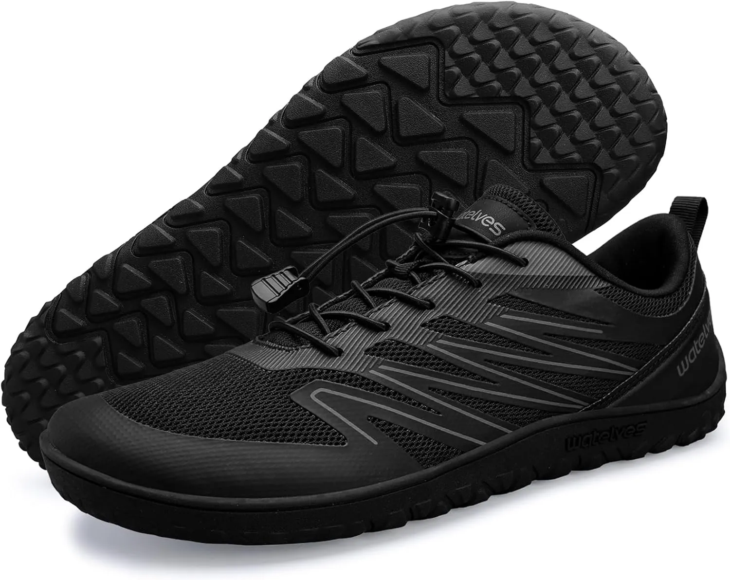 WateLves Barefoot Shoes Men Women Wide Width Minimalist Zero Drop Shoes Trail Running Walking Sneakers