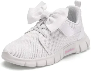 WateLves Girls Sneakers Lightweight Walking Shoes Comfortable Running Tennis Shoes for Toddler Little Kid/Big Kid