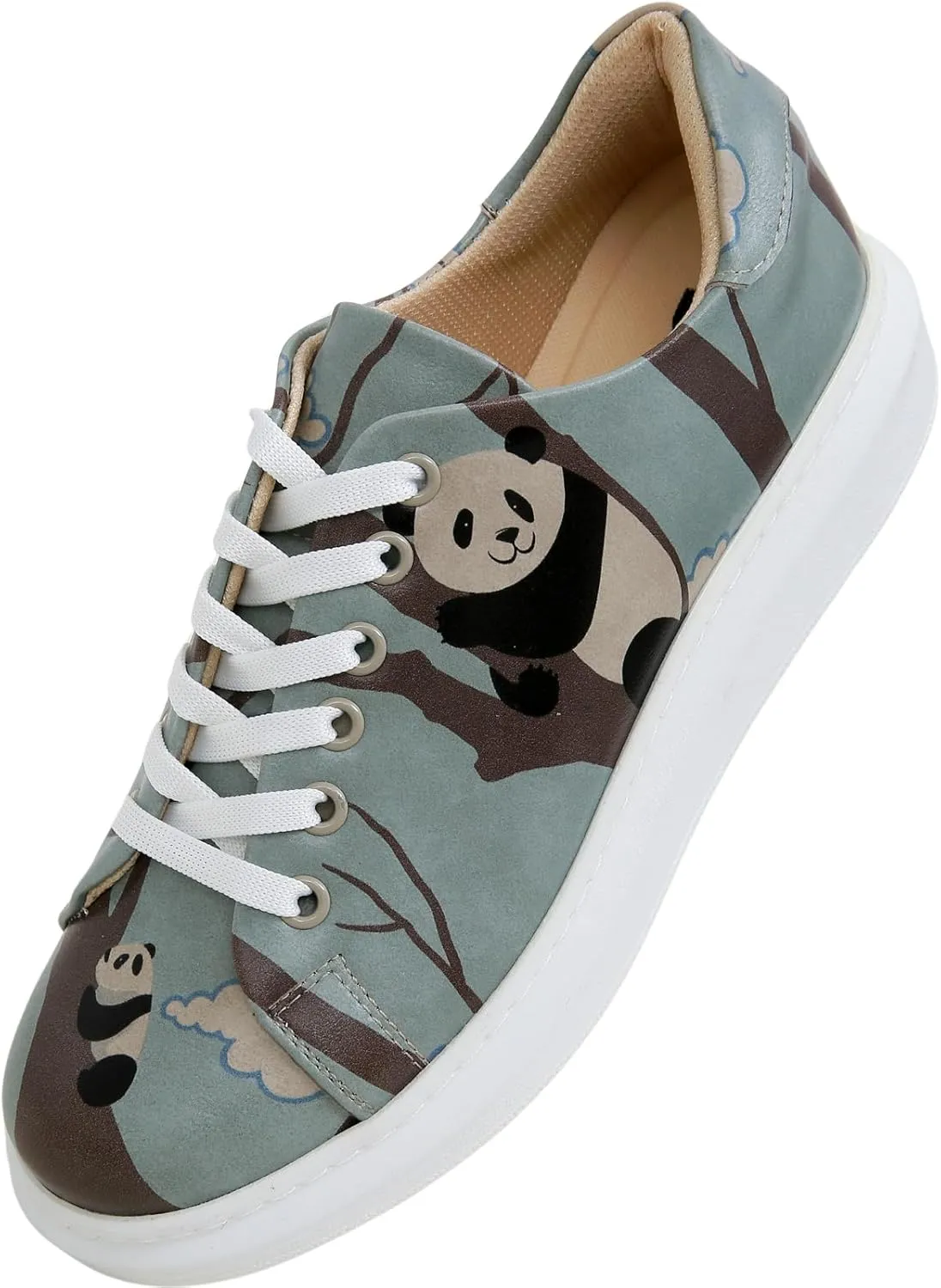 Wedge Platform Sneakers for Women - Handmade Vegan Leather, Unique Chunky Sneakers