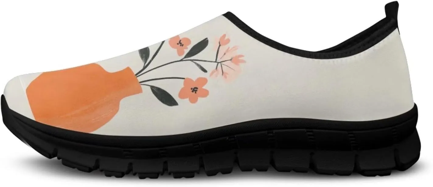 Women Walking Sneakers Fashion Ladies Slip On Shoes Travel Shoes
