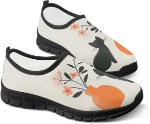 Women Walking Sneakers Fashion Ladies Slip On Shoes Travel Shoes