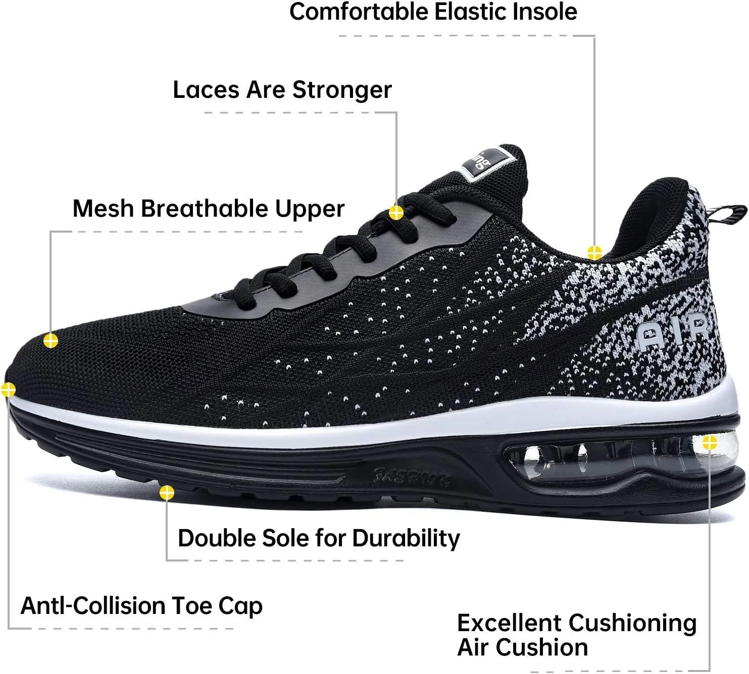 Women's Air Athletic Tennis Running Sneakers Lightweight Sport Gym Jogging Breathable Fashion Walking Shoes(US 5.5-10)