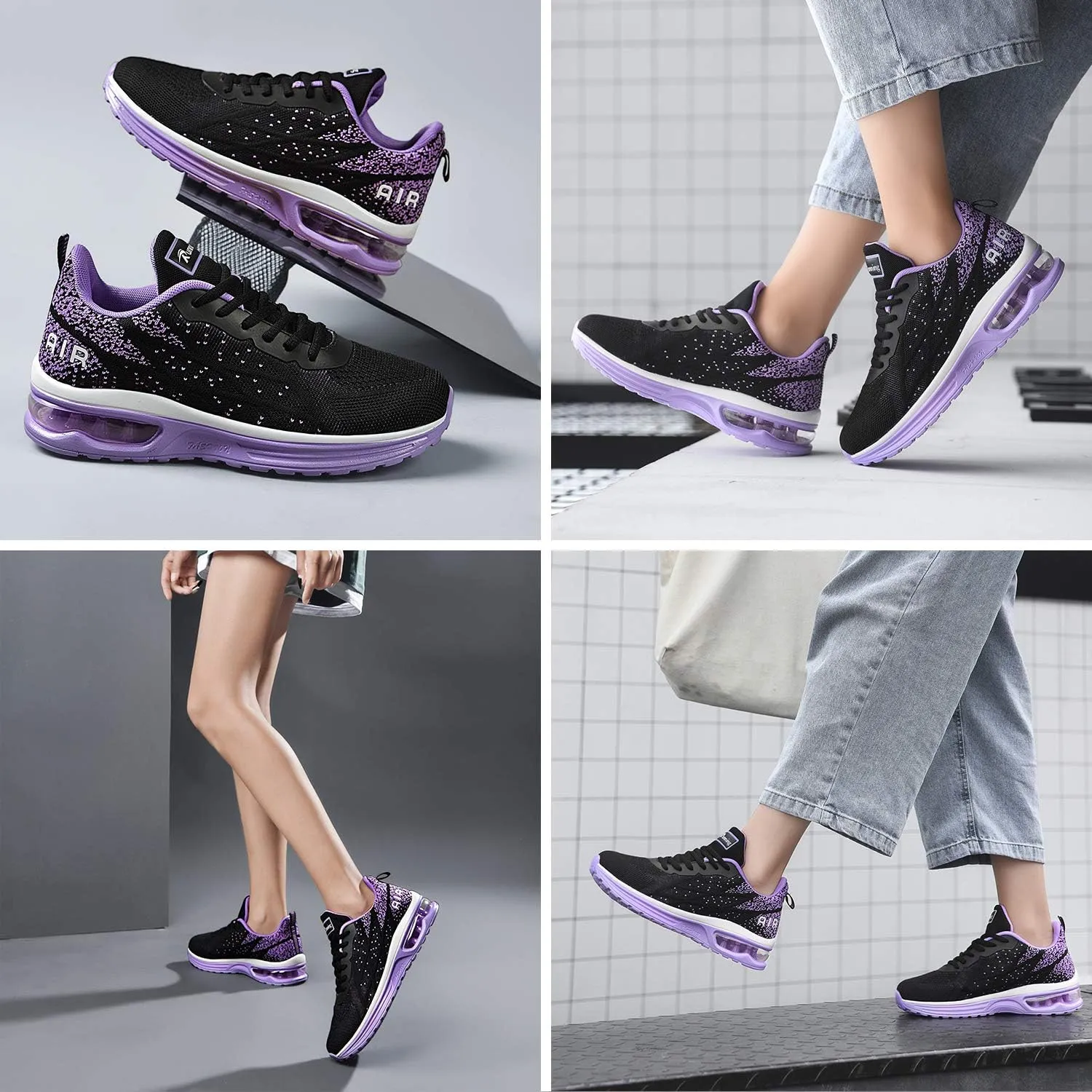 Women's Air Athletic Tennis Running Sneakers Lightweight Sport Gym Jogging Breathable Fashion Walking Shoes(US 5.5-10)