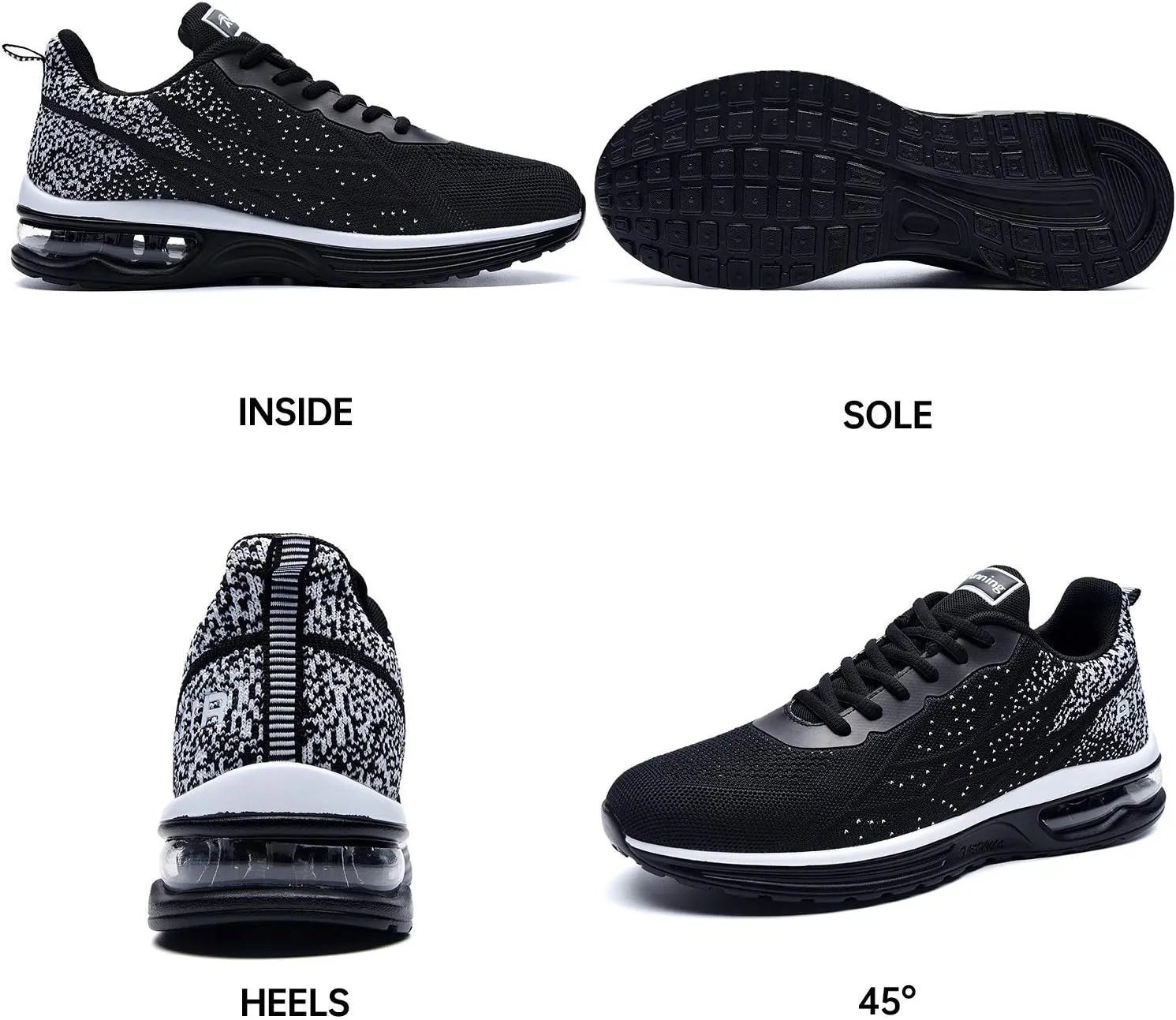 Women's Air Athletic Tennis Running Sneakers Lightweight Sport Gym Jogging Breathable Fashion Walking Shoes(US 5.5-10)
