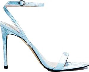 Women's Light Blue Fleece Prom Pumps, Chic Designer High Heels Summer Black Dress Working