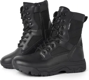 Women's Lightweight Tactical Work Boots Military Combat Motorcycle Boots For Women 8 Inch Army Desert Boots
