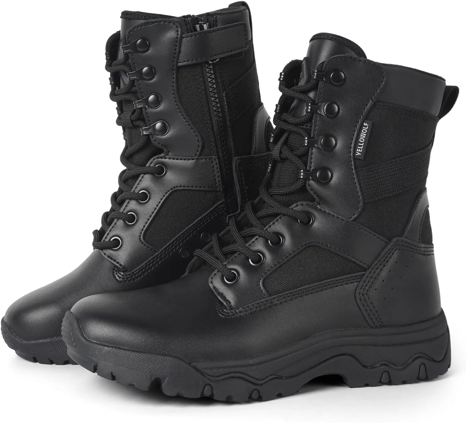 Women's Lightweight Tactical Work Boots Military Combat Motorcycle Boots For Women 8 Inch Army Desert Boots