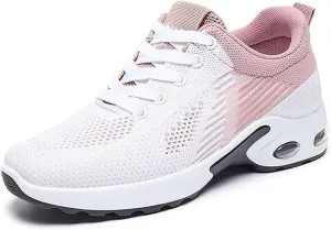 Womens Walking Shoes Lightweight Breathable Mesh Sports Sneakers Fashionable Wide Slip on Comfort Wear Tennis Diabetic Shoes Unisex Orthopedic Shoe